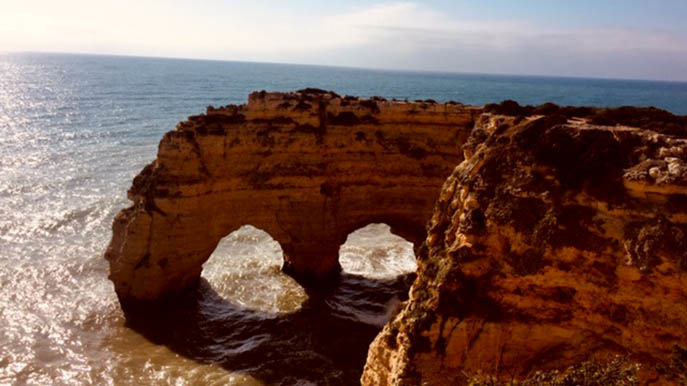 Algarve Felsen